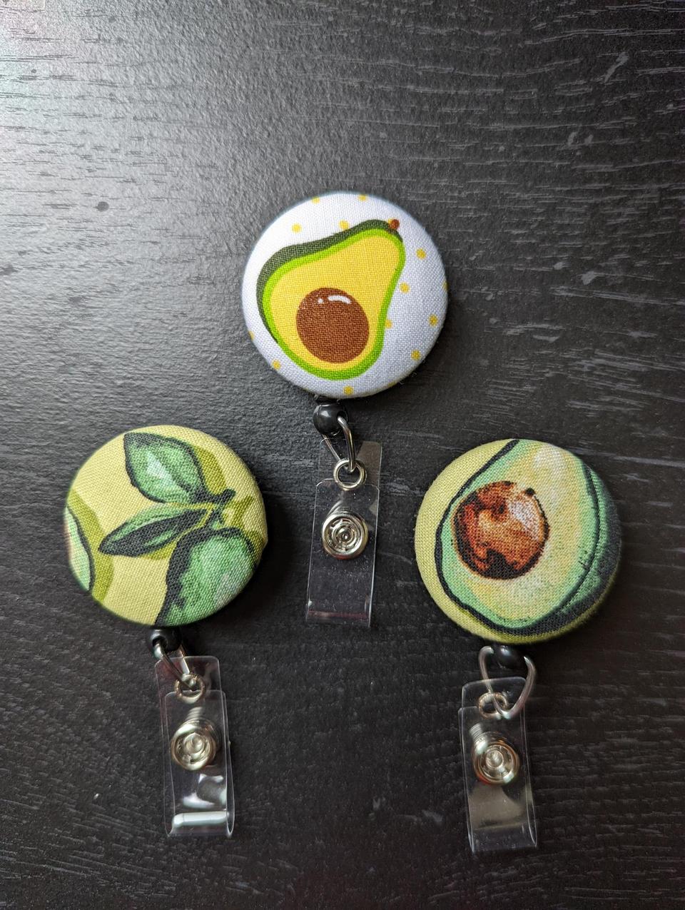 Avocado Badge Reels for Work or School IDs
