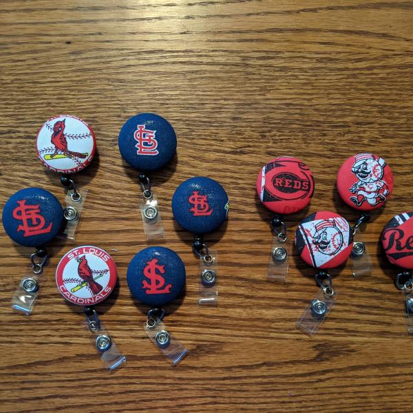 St. Louis Cardinals Badge Reels for Work and School IDs