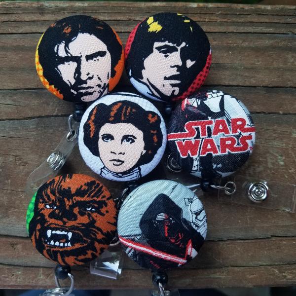Star Wars Badge Reels for work and school IDS.