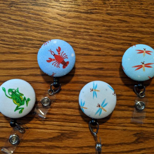 Insect and Lobster Badge reels