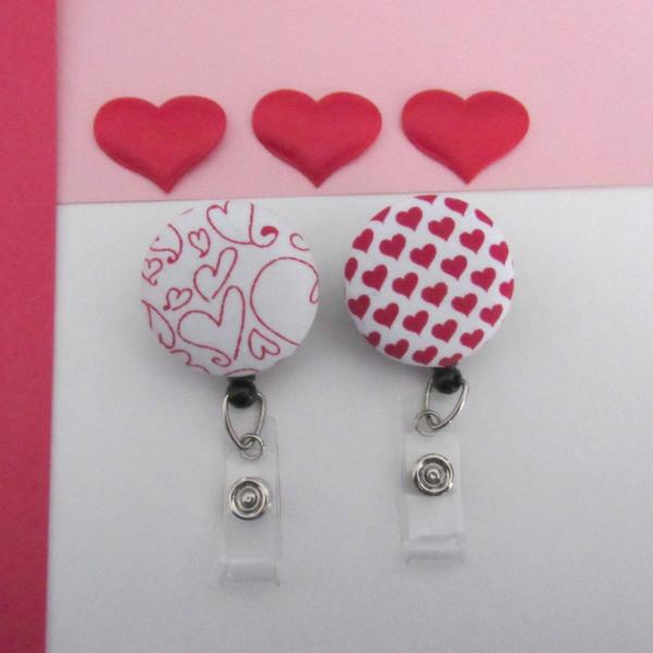 Heart or Valentine badge reel