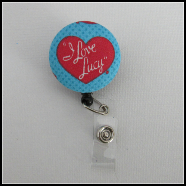 I Love Lucy Badge Reel for Work or School IDs