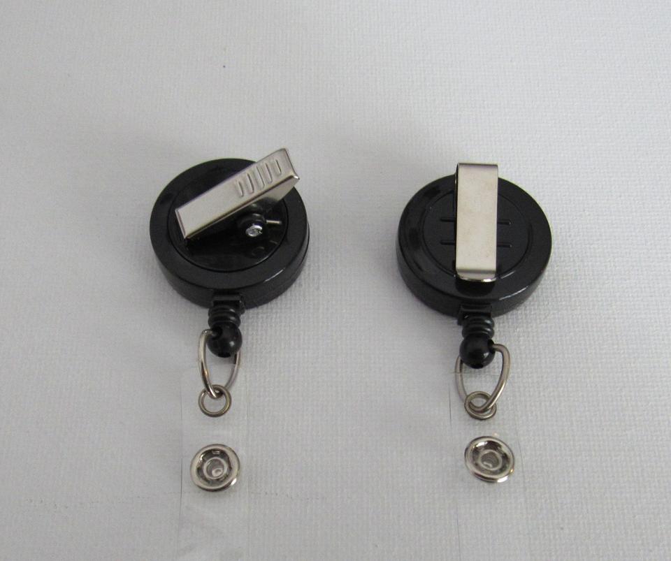 Red, White and Blue badge reels