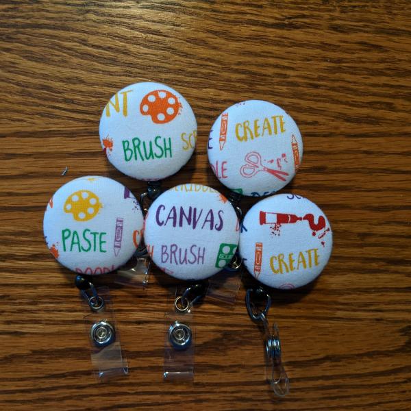 Art Badge reels for Work or School IDs