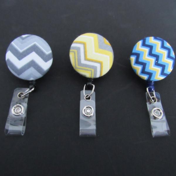 Chevron badge reels