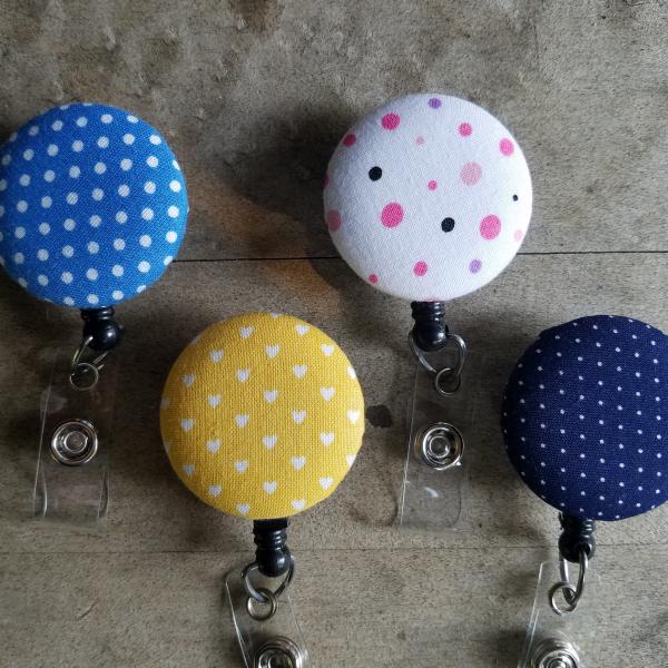 Dotted Badge Reels for Work or School IDs