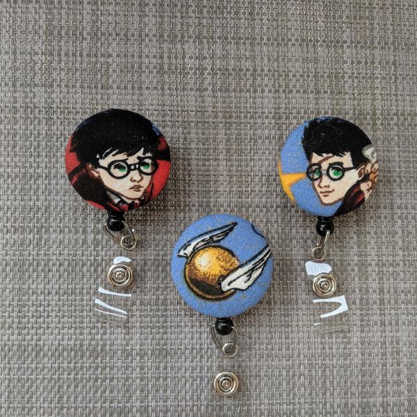 Harry Potter badge reel for work and school IDs.