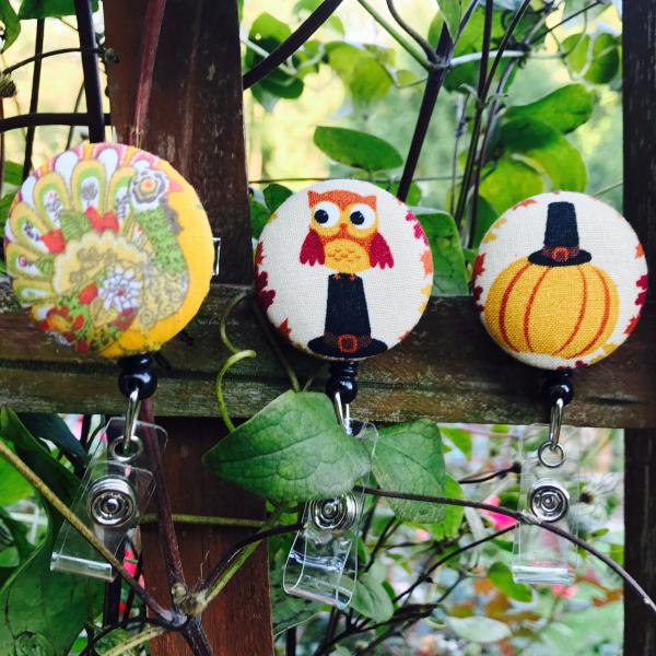 Thanksgiving Badge Reels for Work or School!