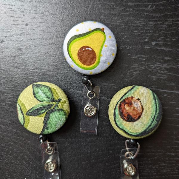 Avocado Badge Reels for Work or School IDs